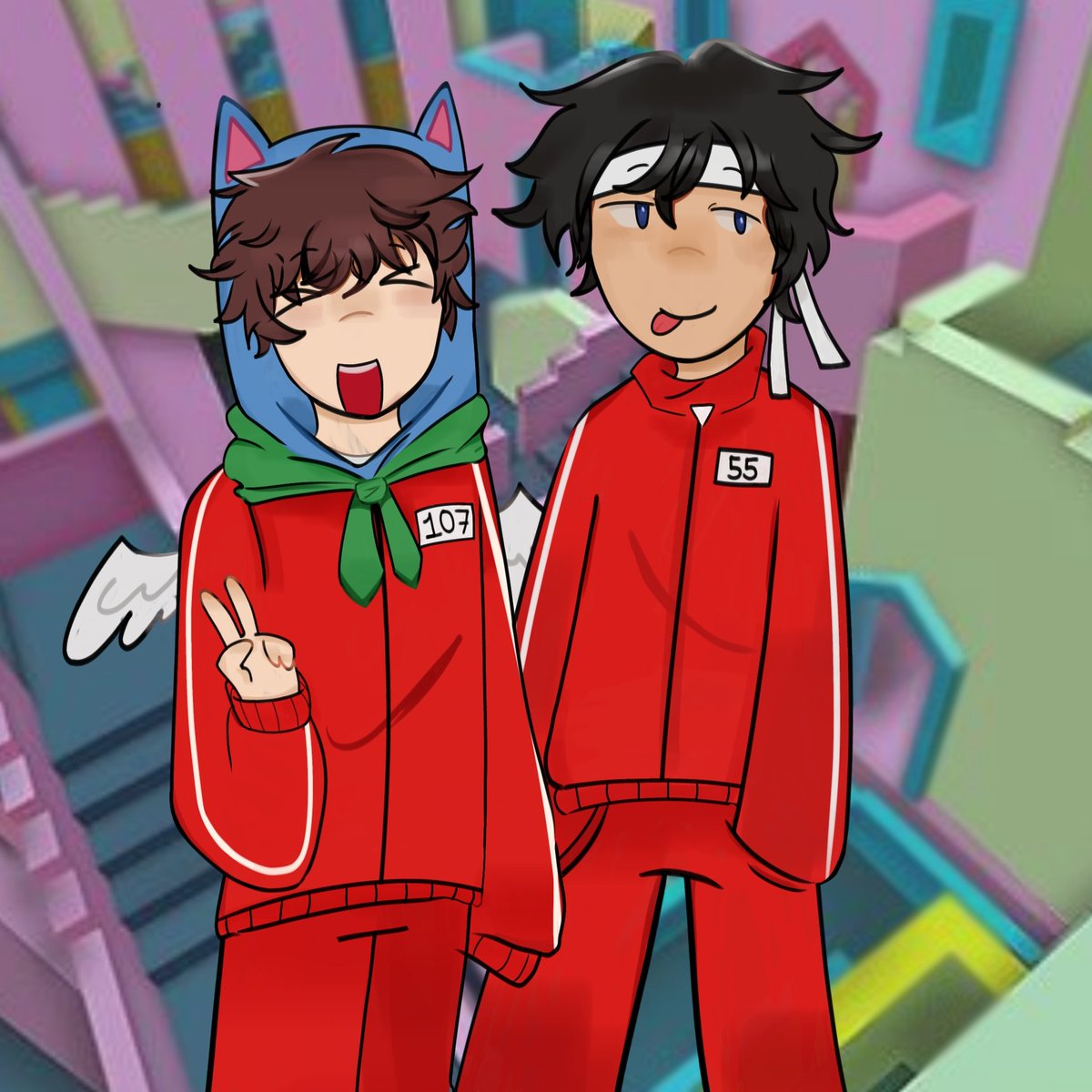 crumbiiwill's tweet image. los quiero muxo 😪💞

#carre #sapnap #squidcraftgames #squidcraftgames4