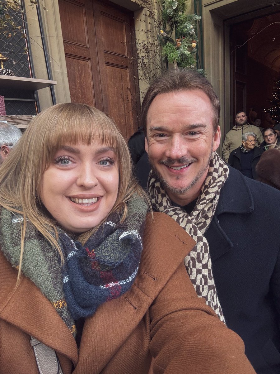When you bump into Russell Watson on your tour around <a href="/ChatsworthHouse/">Chatsworth</a> ! What a lovely chap! 
Also, the Chatsworth trip was part of my 30th Birthday, the last time I saw him was when we went down to London for my 21st &amp; he was singing for Silent in the Square!