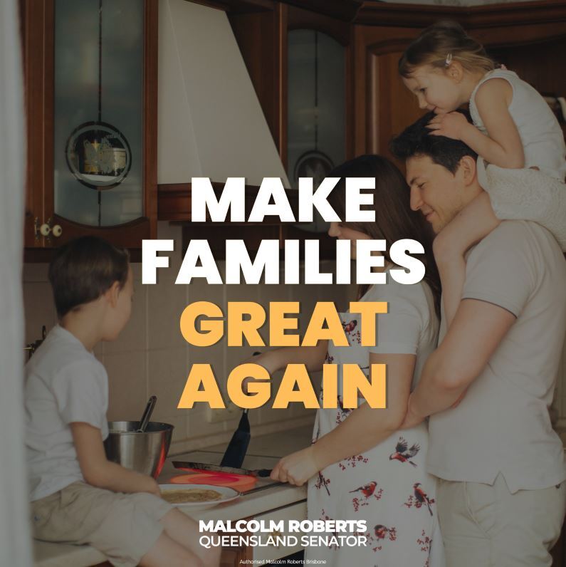 MRobertsQLD's tweet image. The &apos;woke&apos; agenda wants to erase mothers, fathers &amp;amp; family - the foundations of our Christian identity.

We must protect these sacred values for future generations.