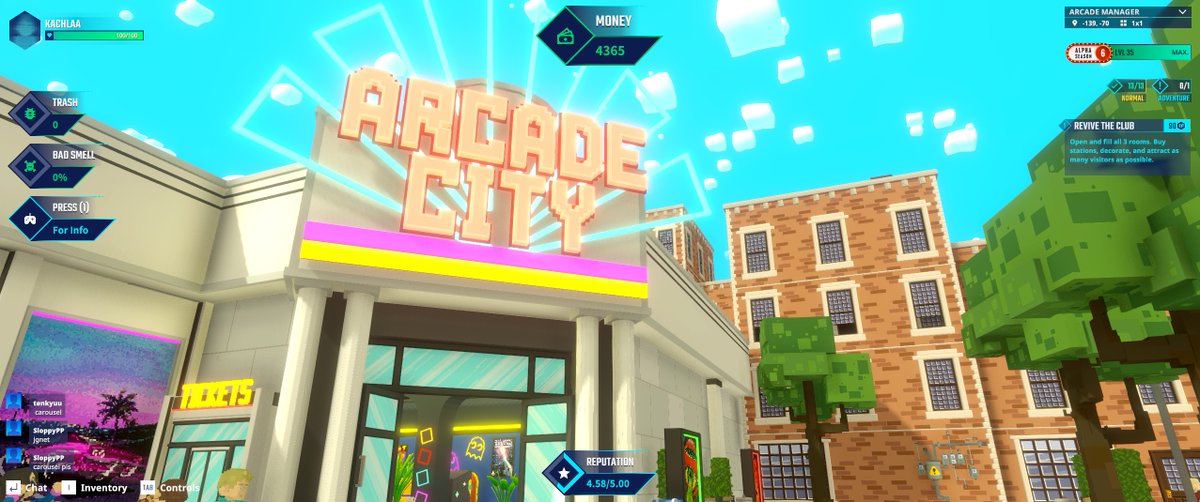 Who wants to join me at Arcade City in <a href="/TheSandboxGame/">The Sandbox</a>?  tsbga.me/TheSandbox