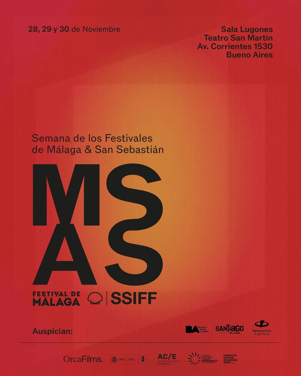 fittipaldimag's tweet image. REGRESA A BUENOS AIRES Y MONTEVIDEO EL FESTIVAL MASS SEMANA DE LOS FESTIVALES DE CINE DE MÁLAGA Y SAN  SEBASTIÁN
marcelafittipaldi.com.ar/2025/11/regres……-y-san-sebastian/