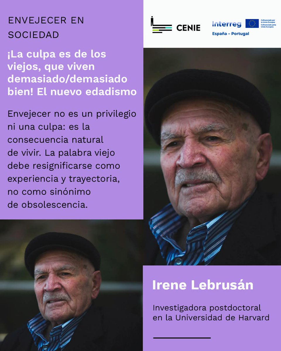 ✅ El mito del conflicto generacional 

Se culpa a las personas mayores de problemas como salarios bajos o vivienda, convirtiendo la edad en un campo de batalla y ocultando las fallas del sistema económico.

✅ Viejo no es insulto 

Envejecer no resta valor: significa experiencia