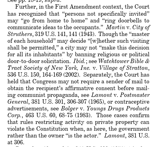 ヴァンパイア・ルール型の法律が憲法修正第一条の文脈で拒否された例を一つ挙げましたが、アメリカ合衆国には他にも多くの例があります。これは素晴らしい法的研究です。