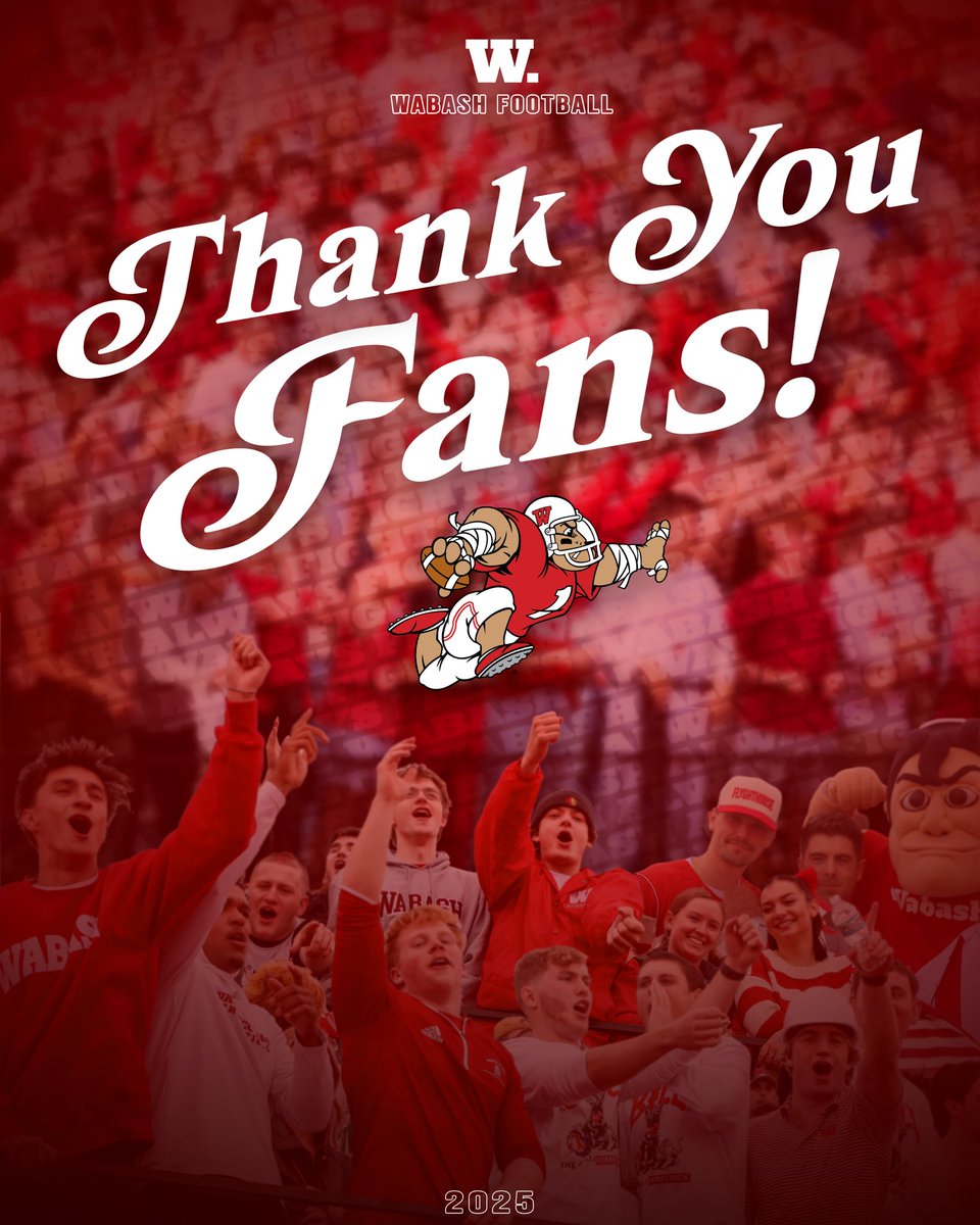 Wabash College Football tweet media