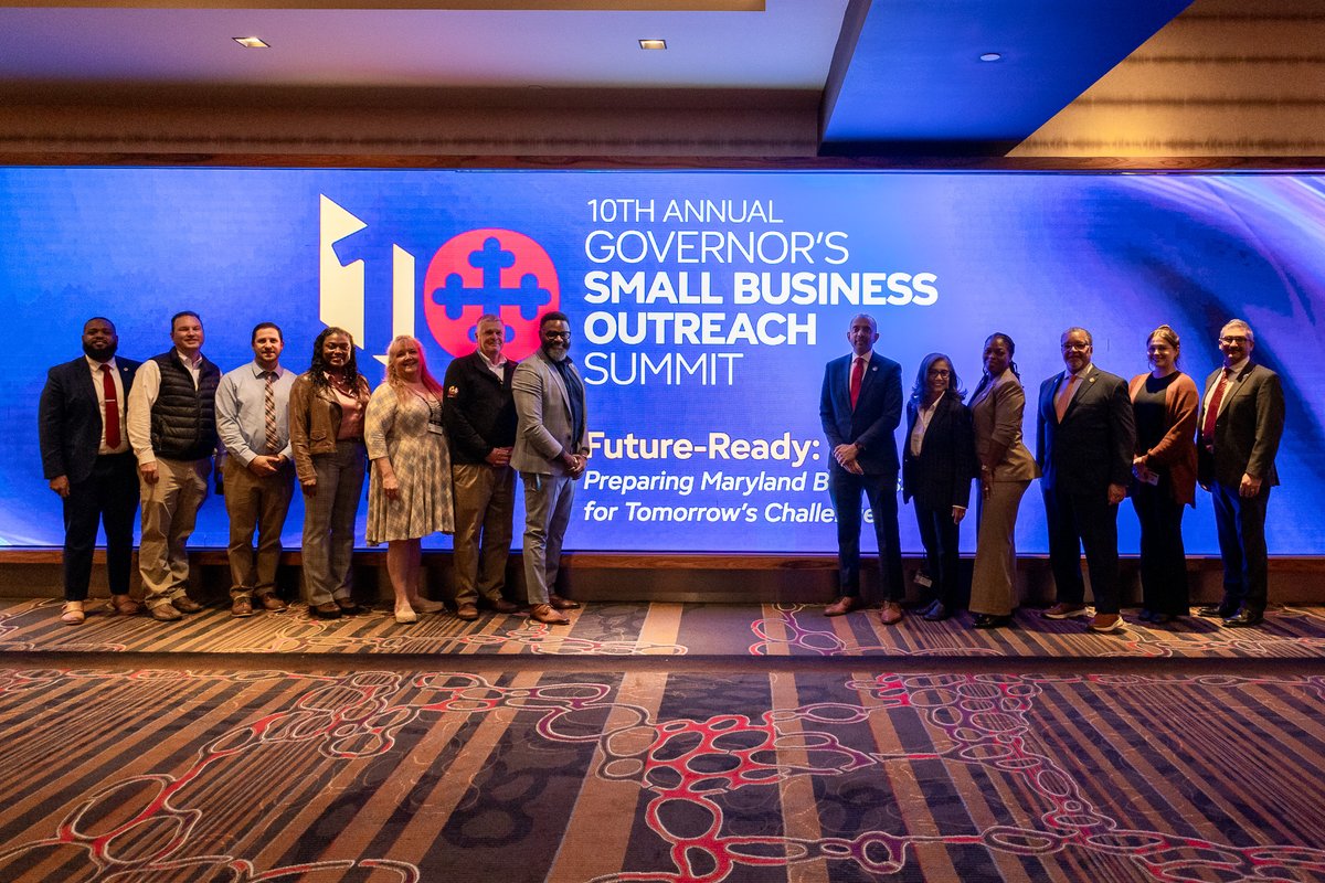 MCPAlert's tweet image. ICYMI: We had a great time connecting with business owners and entrepreneurs at the Governor’s Small Business Outreach Summit! We look forward to continuing these conversations and sharing resources to help Maryland’s businesses grow.