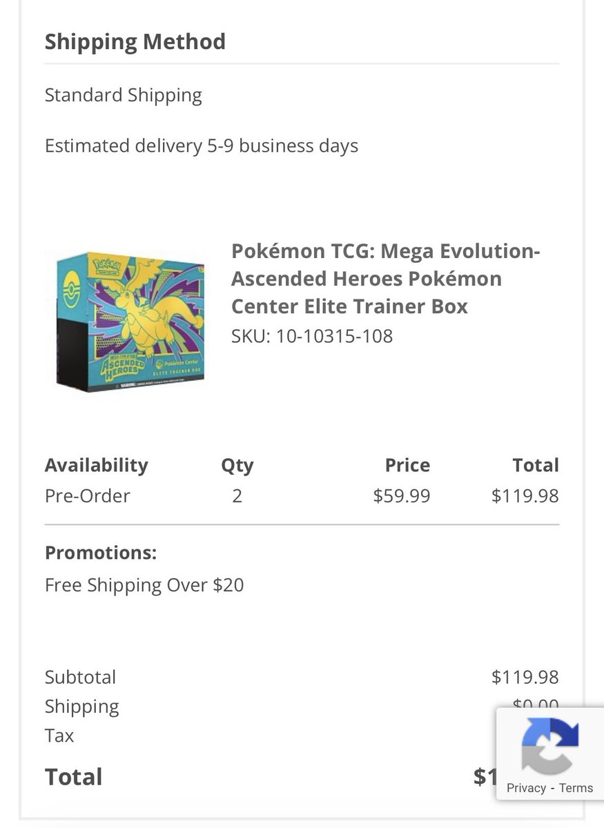 jay20_14's tweet photo. @PokemonRestocks Got in late but still scored!! @PokemonRestocks goated. 🐐 https://t.co/M2lJYUGQCs