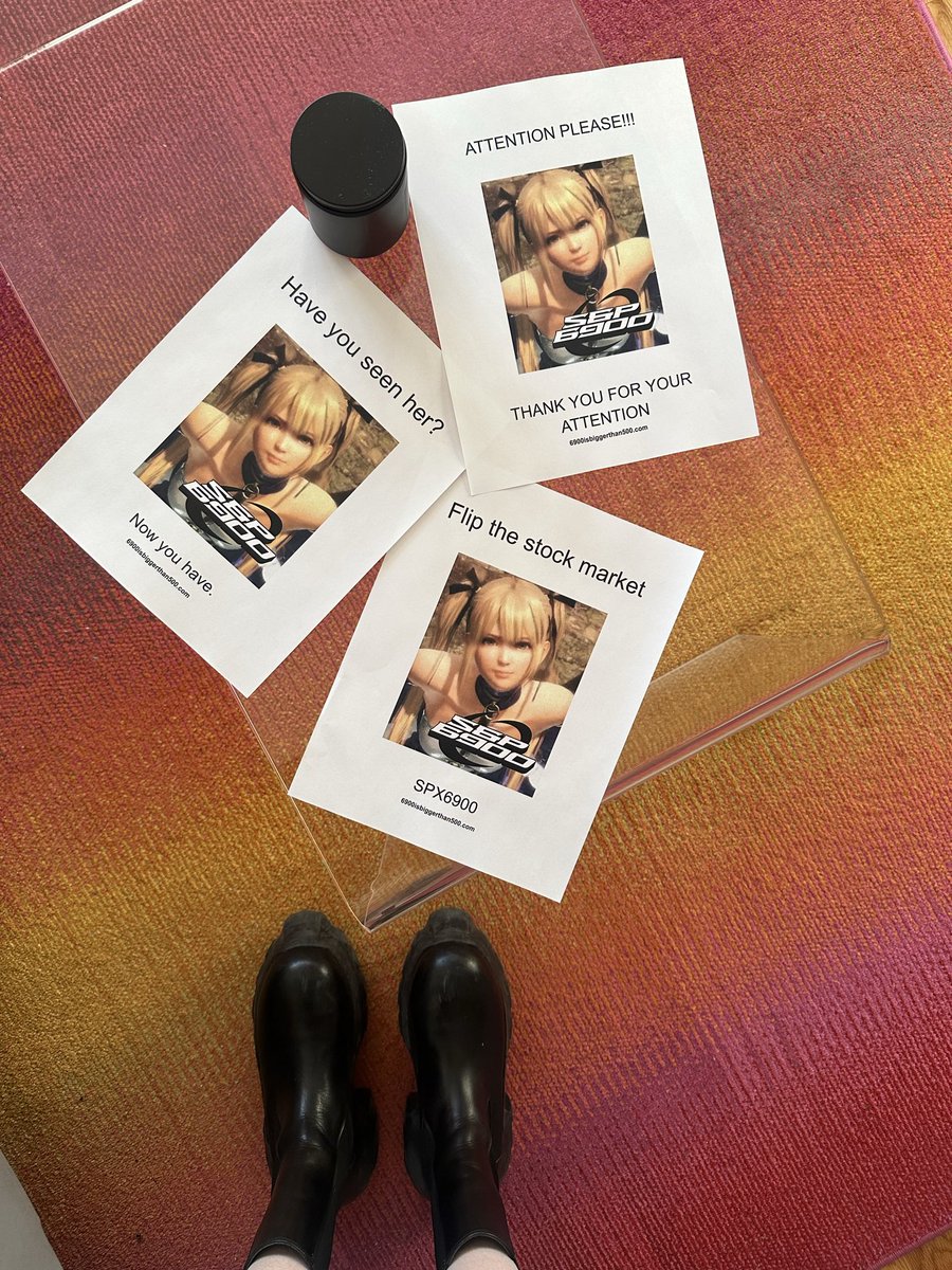 Life imitates art. 

I need a bunch of people to grab these Thursday next week to hang up in a couple diff parts of Miami Thurs afternoon (will print and paste on some QR codes for coin onboarding next and have a ton of other memes as fliers too)