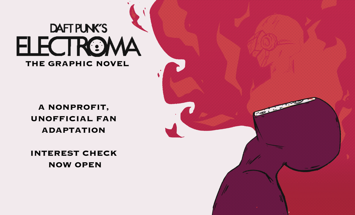 ELECTROMA: The Graphic Novel tweet media
