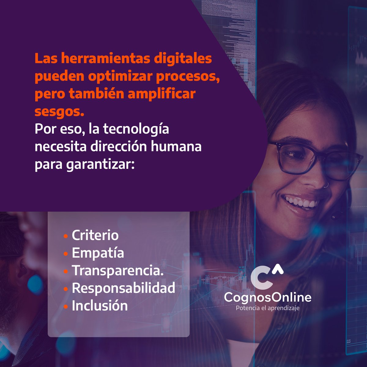 CognosOnLine's tweet image. Hoy los equipos de gestión humana enfrentan una pregunta esencial: ¿cómo aprovechar el potencial de la tecnología sin perder de vista el valor humano?

En CognosOnline te asesoramos para que logres una mejor adopción de tecnologías.
Conoce más. 👇
lnkd.in/eAhRp95E