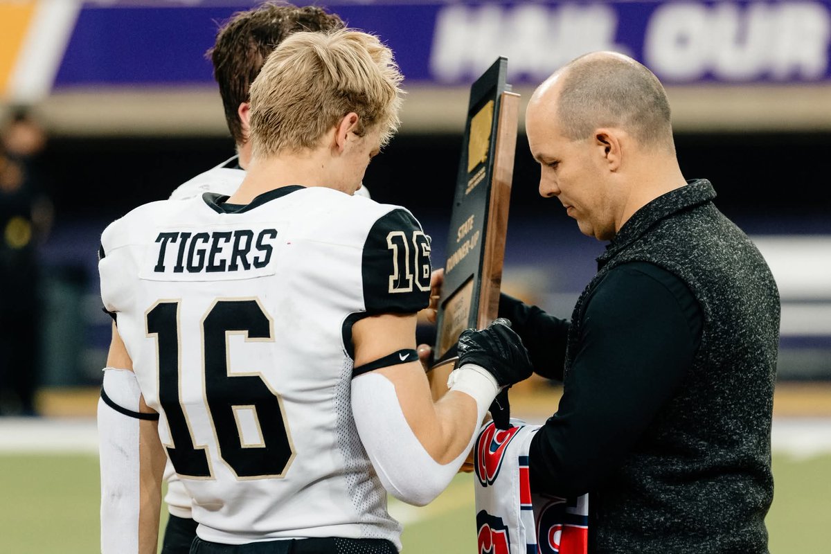 State Runner up, 1st team all district,  and All-State Honorable Mention! I would trade it all in for a State Championship #team #footballfamily #woodbinetigers