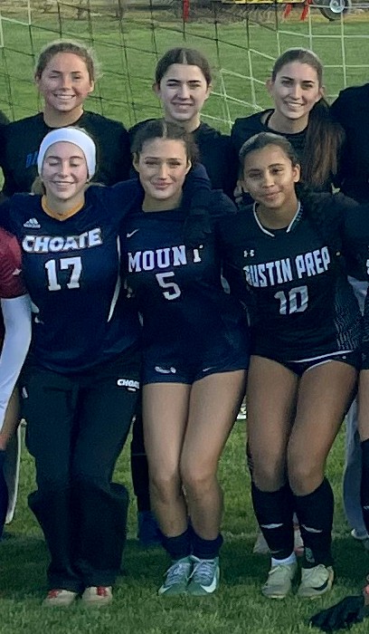 Congratulations to Prep girls soccer standout Alexa Omar, who recently represented the Mounties in the NEPSAC Class A &amp; B Junior All-Star Game!