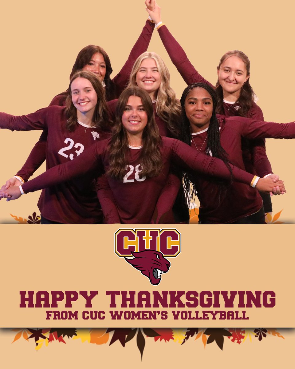 𝑯𝒂𝒑𝒑𝒚 𝑻𝒉𝒂𝒏𝒌𝒔𝒈𝒊𝒗𝒊𝒏𝒈 🦃🥧🍂

We are thankful for our Cougar family and friends, a successful 2025, and more big things ahead!