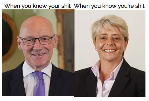 Jagsfan1876otig's tweet image. A Draft bill, not even the completed item, and Annie and her pet comic are portraying it as faits accomplis.
How desperate are the Tories to find an SNP baad story. 
#PunctuationMatters