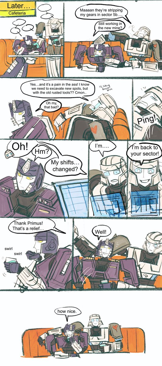 pineappledandy_'s tweet image. short SG TFOne random life moments! #TransformersOne
