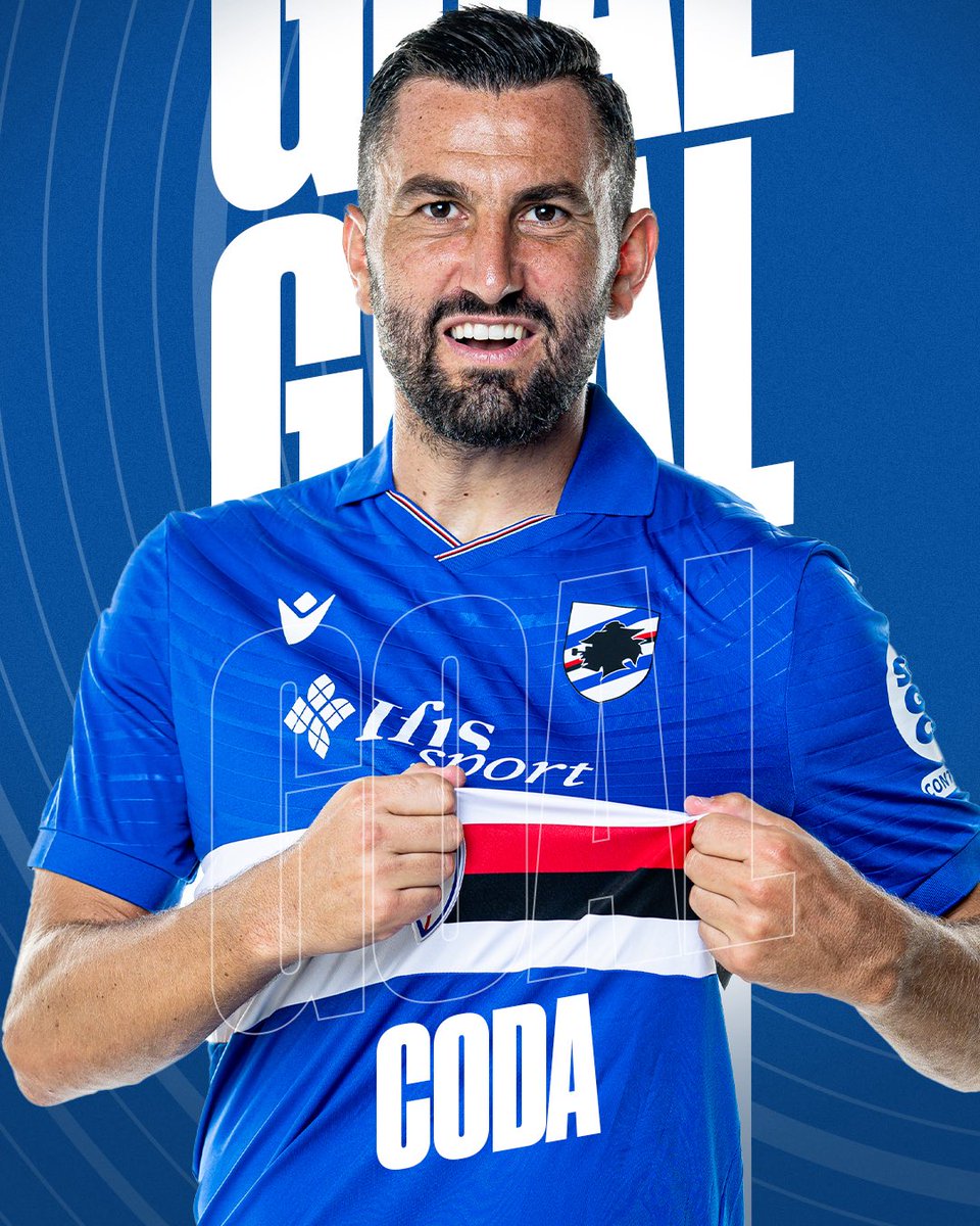 sampdoria's tweet image. ⚽️ GOOOOOOOOLLLLLL

57’ - La sblocca MASSIMOOO #Coda dagli undici metri. SIAMO AVANTI NOI! 🔥

#SampJuveStabia 1️⃣-0️⃣ | #SerieBKT

#ForzaDoria 🔵⚪️🔴⚫️⚪🔵