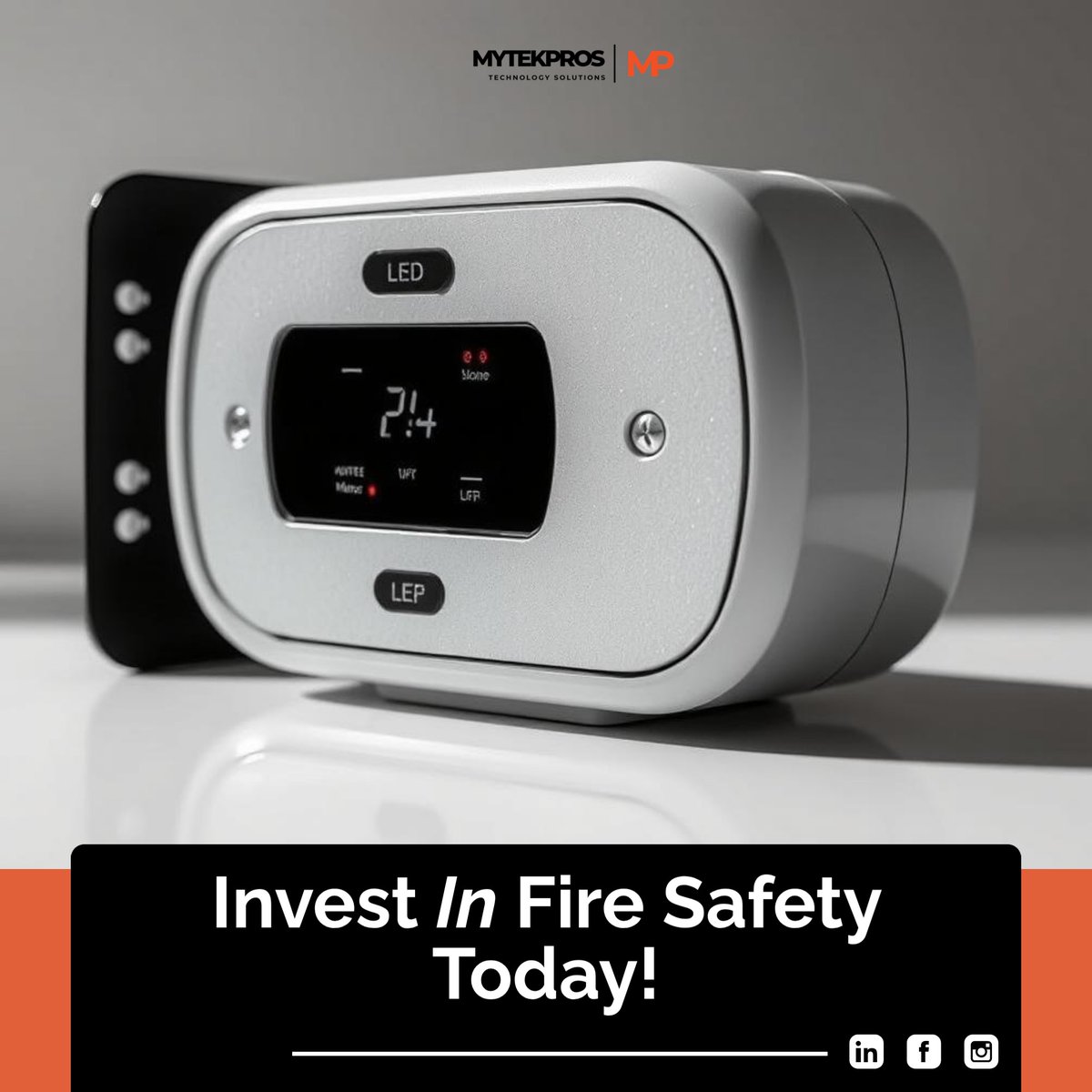 mytekpros's tweet image. Discover fire safety innovations! 🔥 Modern solutions enhance protection and save lives. 🛡️✨

#mytekpros #Surveillancesystem #computernetworks #ITservices #lowvoltage #securitysystems #technologyaudits #structurecabling #managedit
