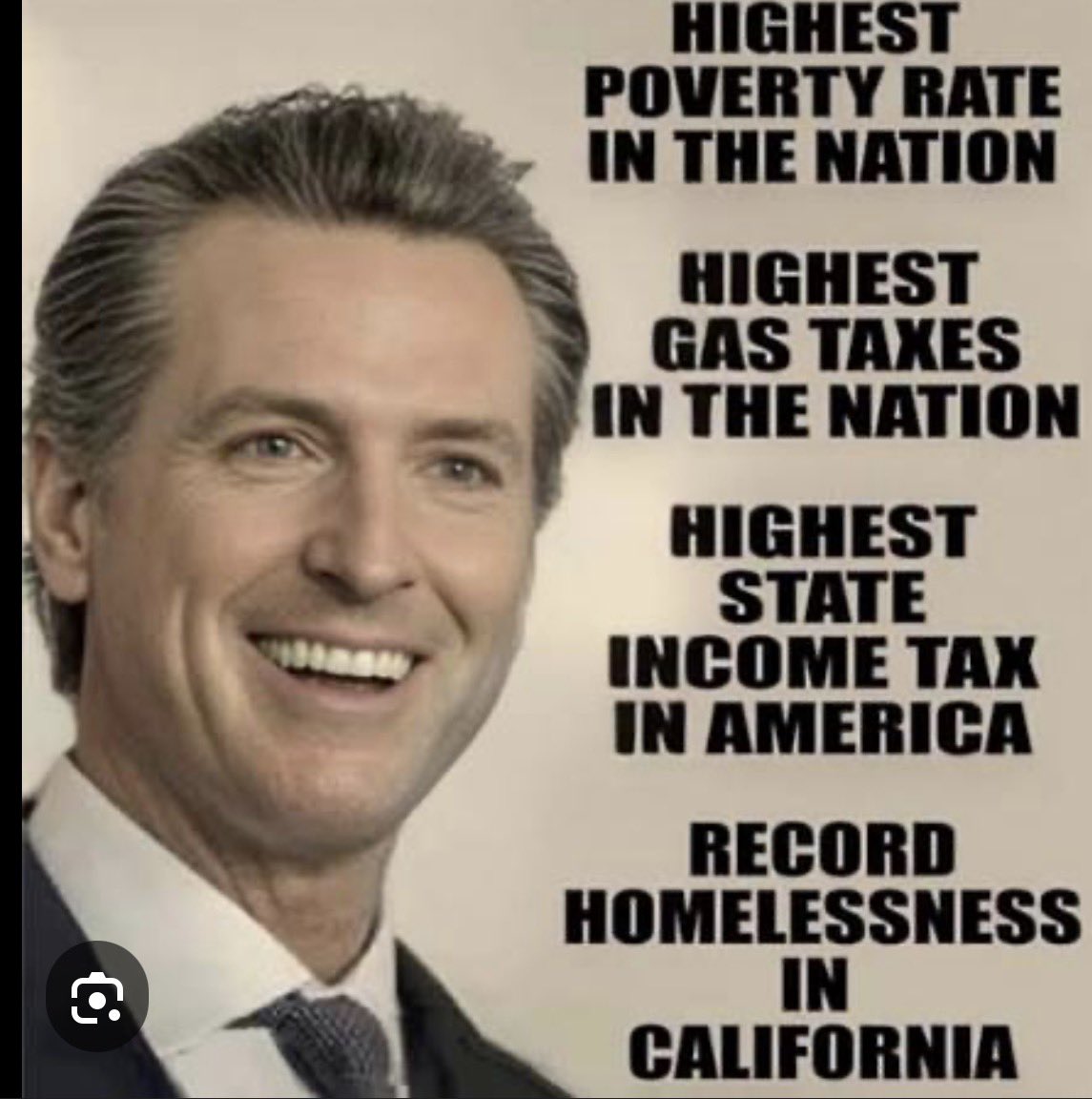 <a href="/CAgovernor/">Governor Gavin Newsom</a> <a href="/LARisesTogether/">LA Rises</a> Funny what you’ll do when your record of playing Californians for fools is coming to an end !