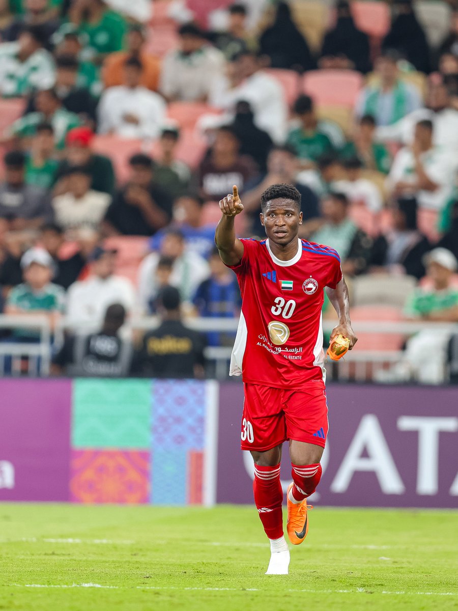 SharjahFC's tweet photo. المـ👑ـلك يفوز على الأهلي ضمن دوري أبطال آسيا النخبة https://t.co/kbKvnyv27y