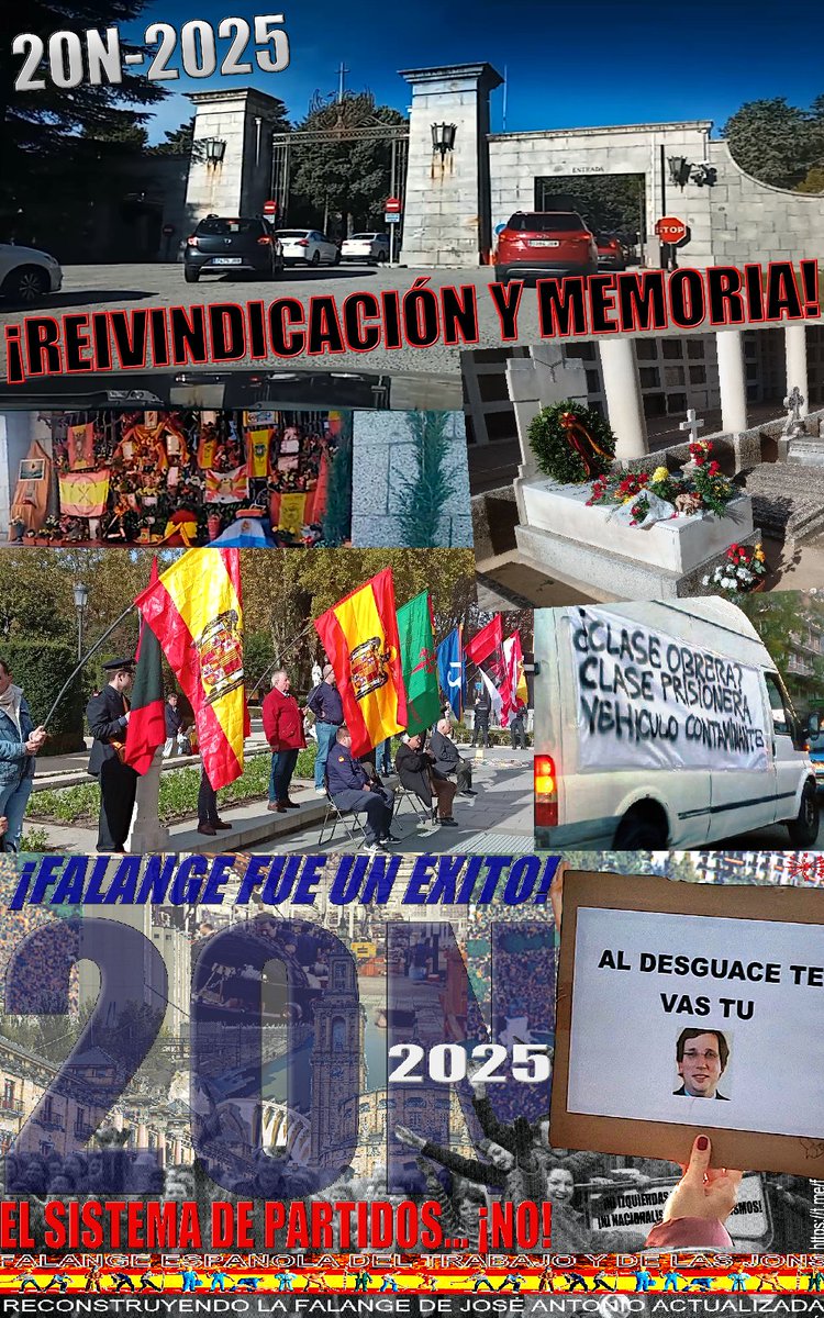 EscuadristaFED's tweet photo. ¡Protestar frente al régimen del 78 es recordar a Franco y divulgar a José Antonio! #SanchezDIMISION #pedrosanchezdimision #PSOEmafia #GobiernoDimi #SanchezDimison #EspanaNoAguantaMas #EspañaSiempre #VivaEspaña #espananoesunaong #EsteGobiernoApesta #estegobiernoloparamosunidos https://t.co/anbpegsjus