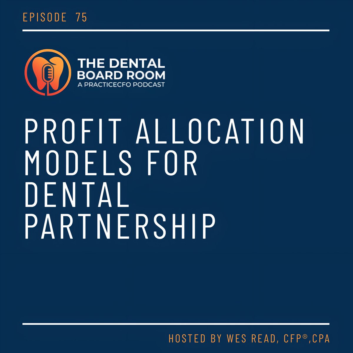 practiceCFO's tweet image. Before you join or buy into a dental practice, understand the profit model behind it.
A must-listen for dentists buying, selling, or joining a practice.
Listen here: podcasts.apple.com/us/podcast/75-…
#practiceorbit #dentalpartnerships #practicetransitions