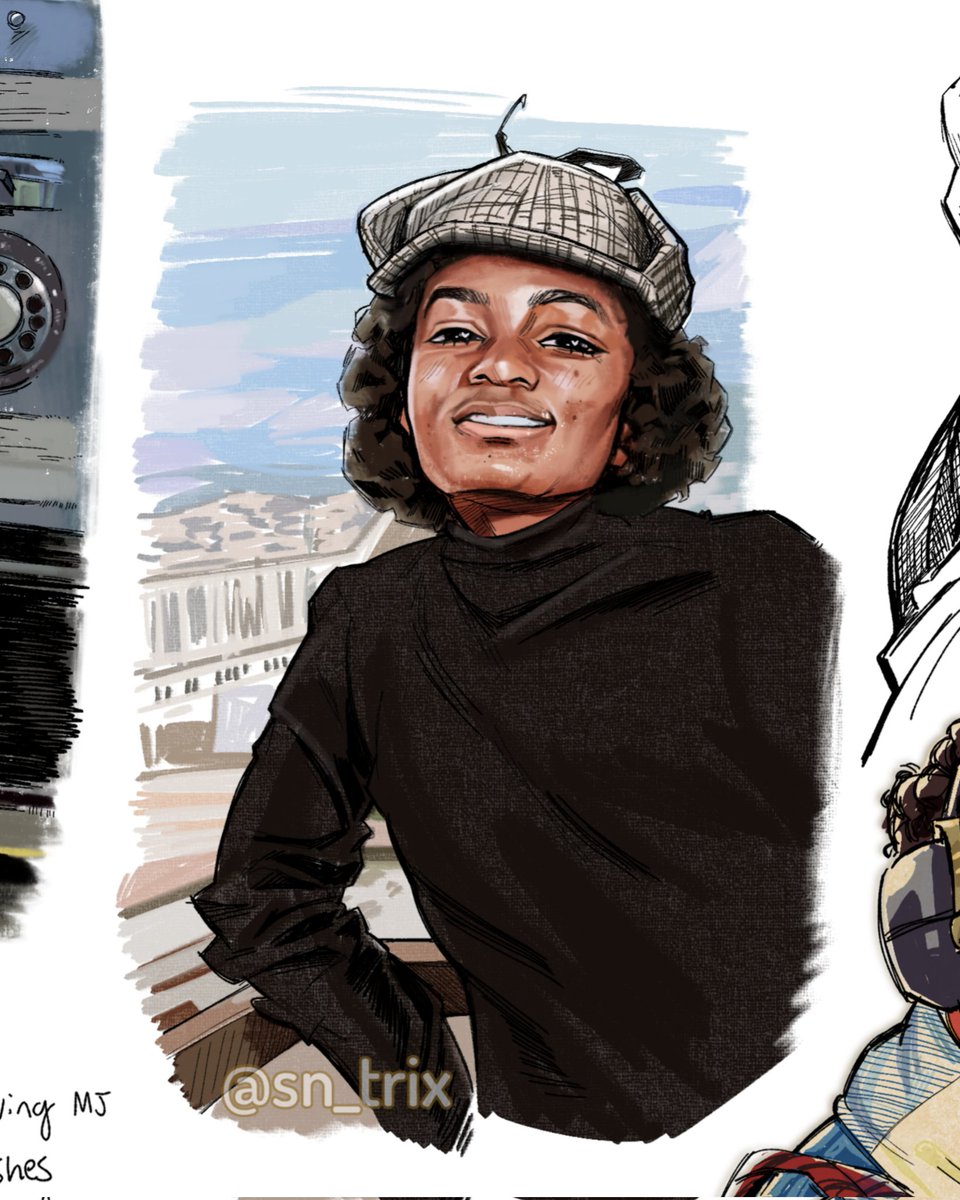 sn_trix's tweet image. Some more studies 😁
#mjart #MichaelJackson