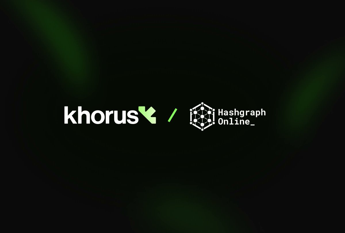 khorusio's tweet image. Khorus is partnering with @HashgraphOnline expand the reach and interoperability of ERC-8004 agents across networks.

Hashgraph Online’s Registry Broker, a decentralized node system enabling interop across global agent environments, now includes full support for ERC-8004 agents…