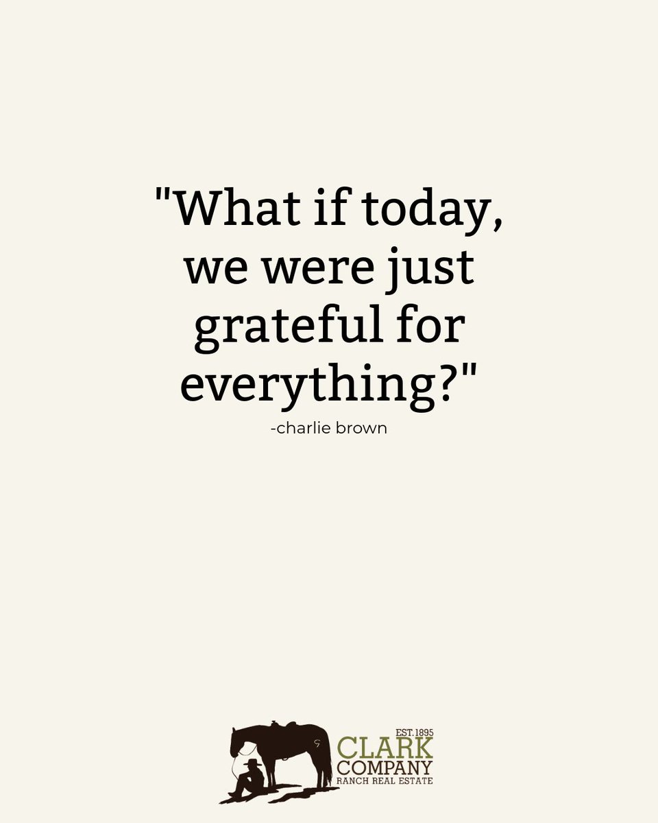 ClarkCompanyRRE's tweet photo. We’re thankful for the partners who help us do what we do best.
We appreciate every partner who helps us serve our clients and our community.

#clarkcompany #ranchrealestate #winecountry #ranchlife #thanksgiving #thankful https://t.co/7d4x2kJZWR