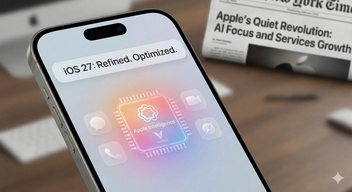 TechRepublic's tweet image. Report: Here’s What Apple Users Can Expect from iOS 27 techrepublic.com/article/ios-27… #technews #technology