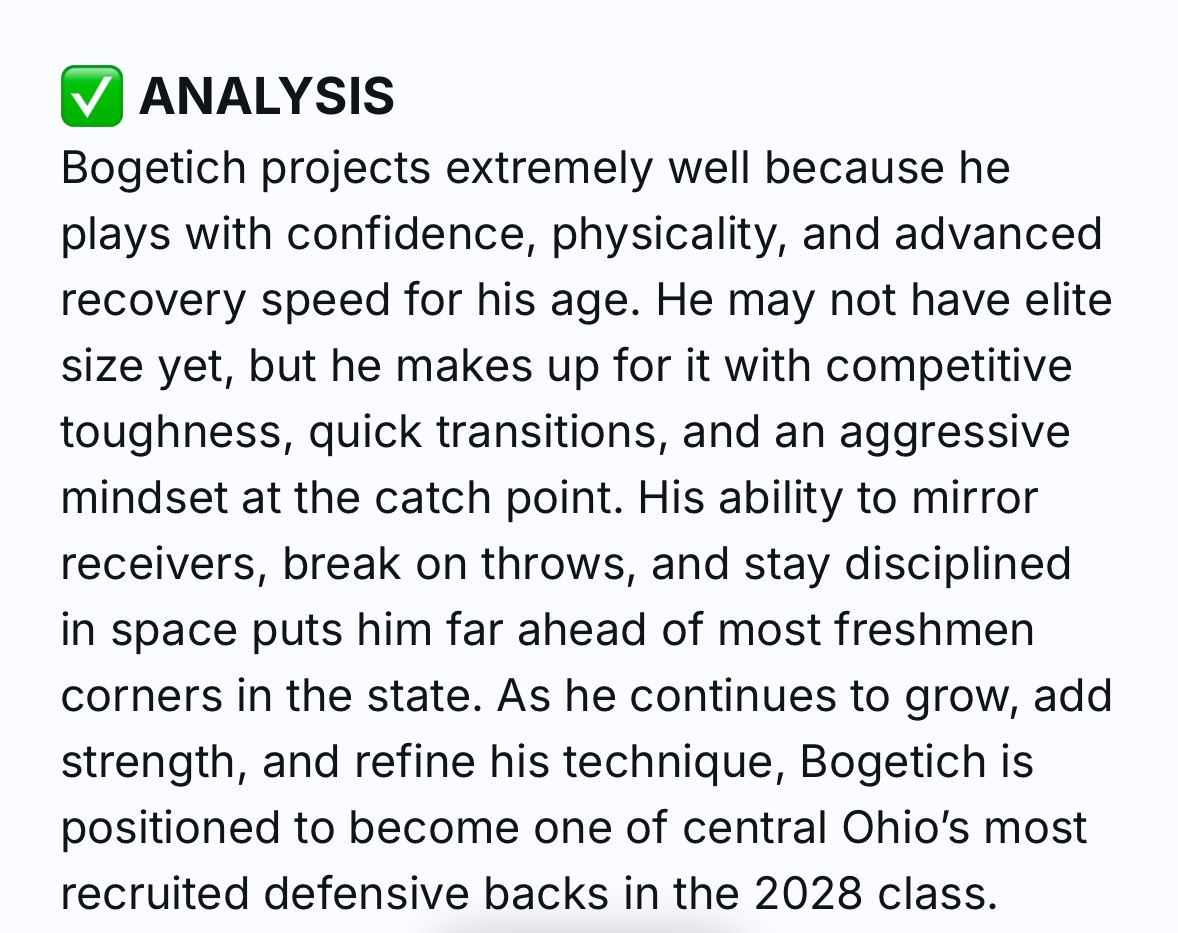Thank you for the write up <a href="/sixstarfootball/">Six Star Football | PLUS+</a> appreciate it! Grateful &amp; blessed for the opportunities to play the game I love &amp; excited for 2026 season! <a href="/WCHS_Football/">WCHS 🏈 Warhawks</a>

<a href="/Coach_Franke/">Josh Franke</a> <a href="/shafferdb/">Coach Dan Shaffer</a> <a href="/thevicrainey/">Vic</a> <a href="/_CoachWallace_/">Jacob Wallace</a> <a href="/DBCoachSmoot/">COACH SMOOT</a> <a href="/Coach_Z_Hill/">Zach Hill</a> <a href="/Alvance_Rob/">Alvance Robinson</a> <a href="/DLO614/">De'Angelo Smith</a>
