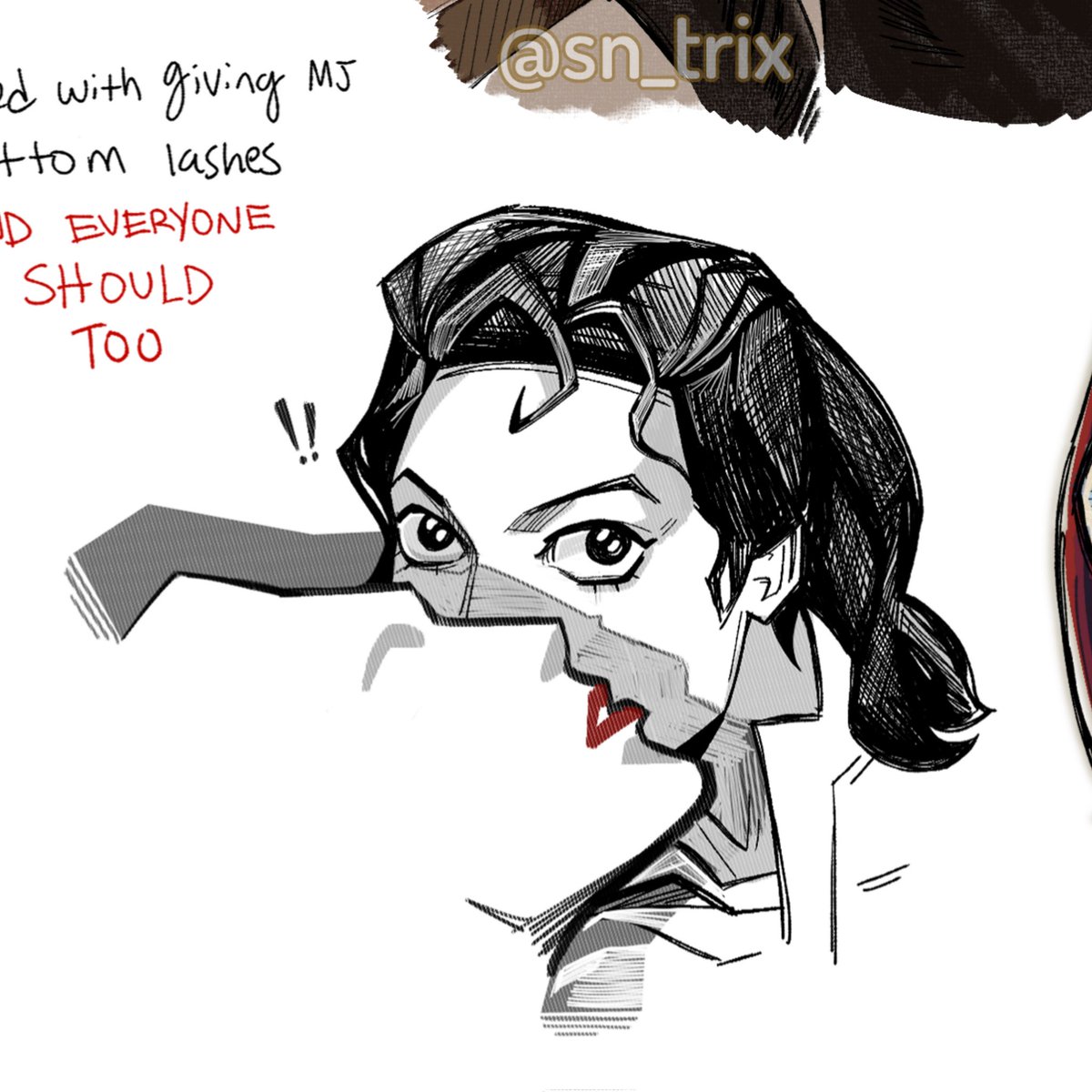 sn_trix's tweet image. Pt2
#mjart #MichaelJackson