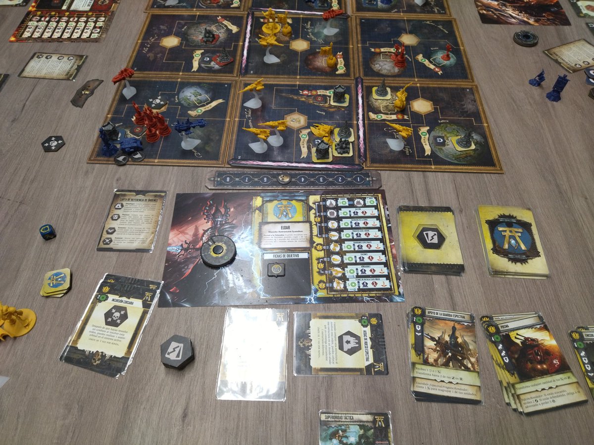 La Galaxia arde y <a href="/enclavedejuego/">Asociación Enclave de Juego</a> también jugando a un #ForbiddenStars

Juegazo con su dosis de mala hostia. 

#bgg #boardgames #juegosdemesa