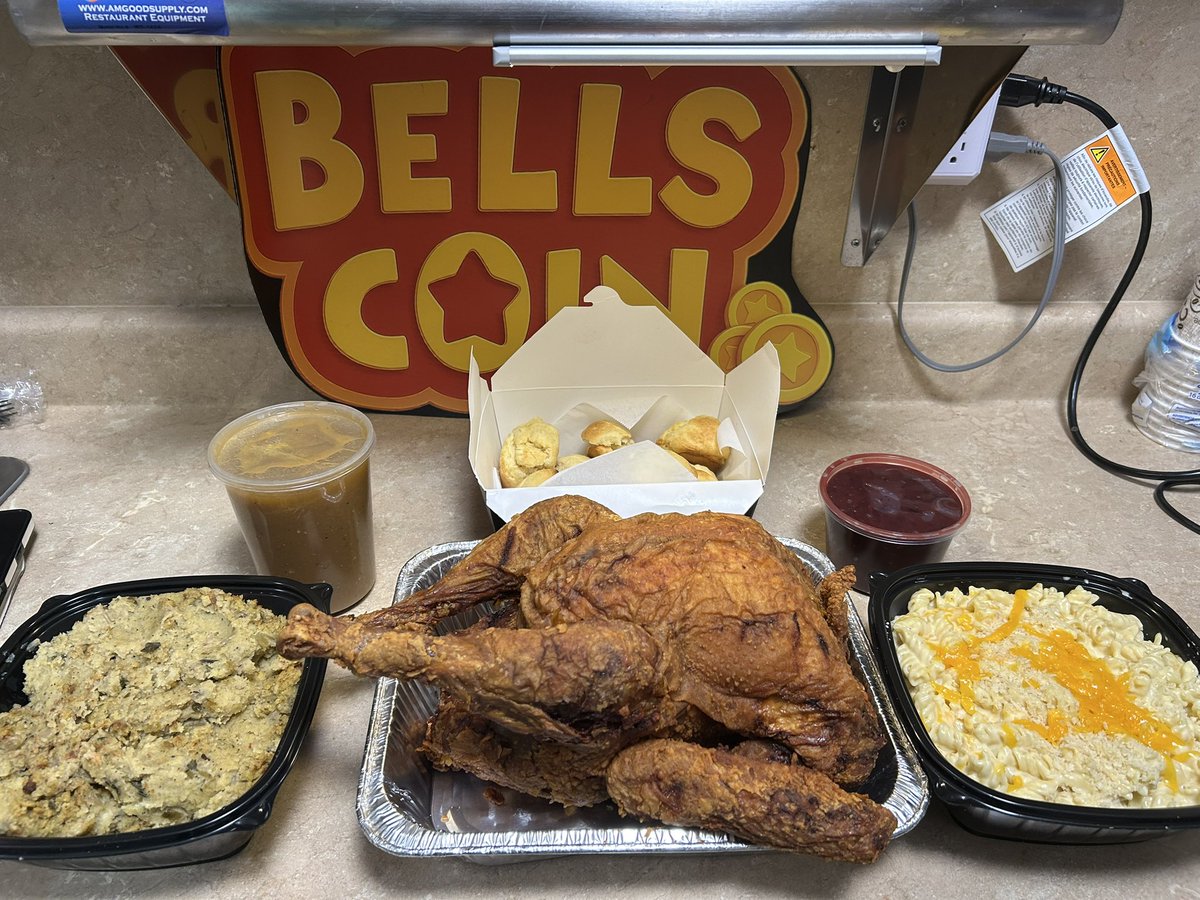 $bells
Bellscoin
Thanksgiving office party with deep fried turkey 🦃 
<a href="/Selina_Kyle_X/">Selina K</a> 
<a href="/gasbslow/">Bells liquidity legend</a> 
<a href="/Elle_a_daisy/">Elle with $Bells 🔔</a> 
<a href="/rockell70450/">Roxy26</a> 
<a href="/NiccyBells/">NiccyBells</a> 
@case_the_great3