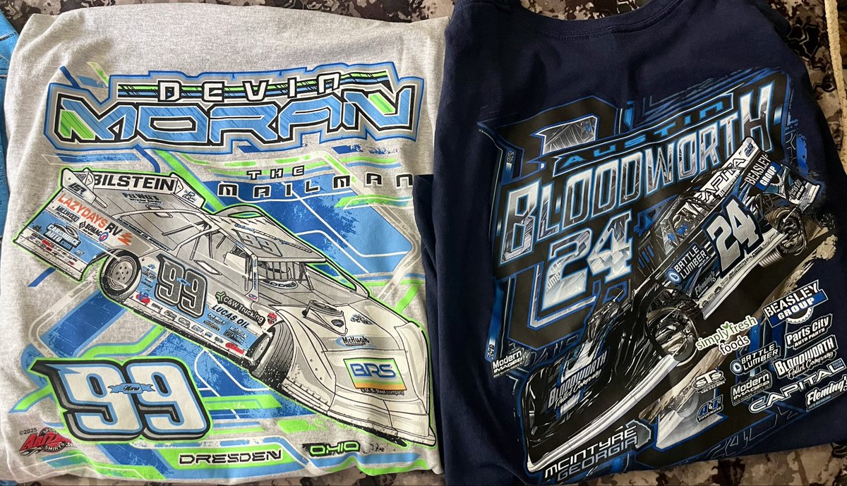 Some recent merch I added to my collection. Rocket1 O’Neal &amp; Davenport were thrift finds! 🔥 With the holiday sales and Gateway wraps, I’m sure I’ll be getting some more 😅🏁