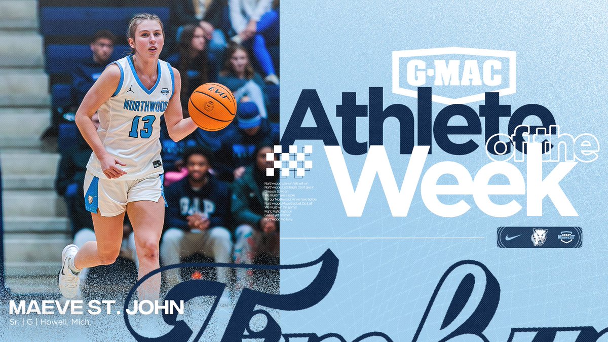 Maeve St. John Named G-MAC Women's Basketball Athlete of the Week gonorthwood.com/x/9jsu0