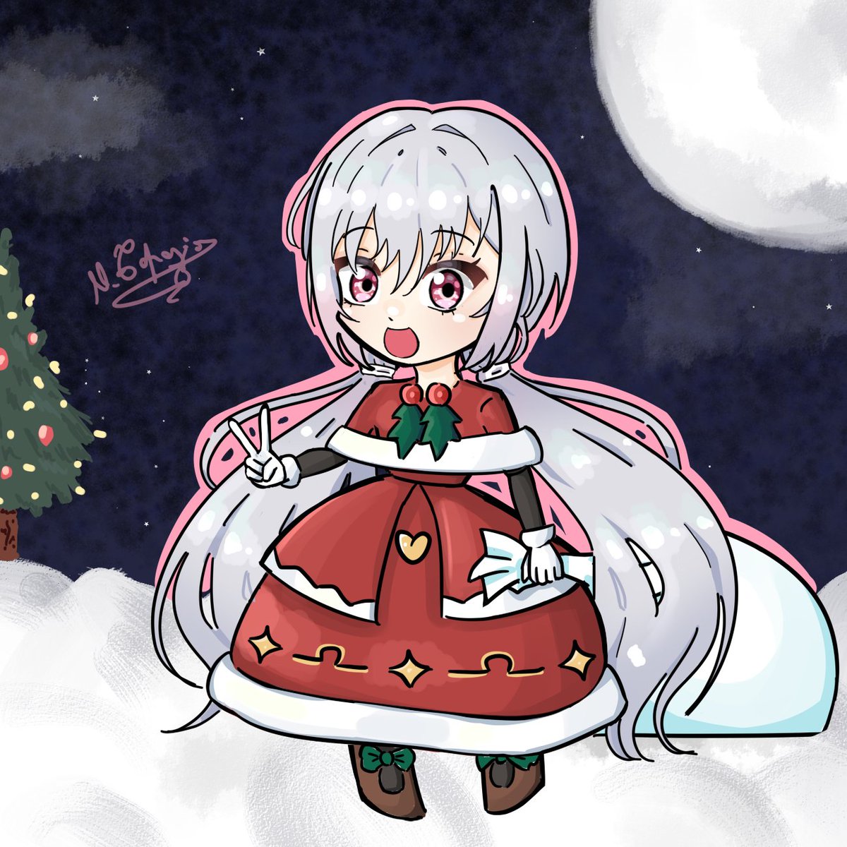MinoriKanade's tweet image. Padoru comms are open ♥ get yours for 12 usd in VGen! 
Link in comments!
#Vgencomms #padoru #xmas