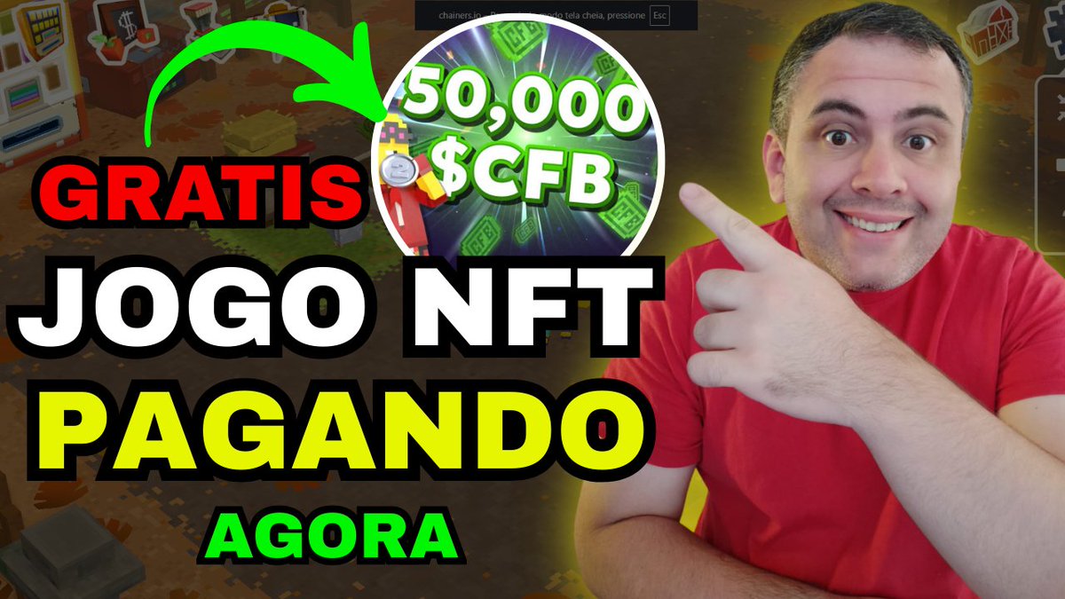 💰 Recompensas insanas no Chainers!
$5.000 USDT + 50.000 CFB estão disponíveis para quem jogar e subir na leaderboard!
🎥 Assista ao vídeo agora e veja como participar dessa oportunidade imperdível!
youtu.be/w8_iYv_DBBA
🔥 ENTRE AGORA NESSE JOGO GRATIS: