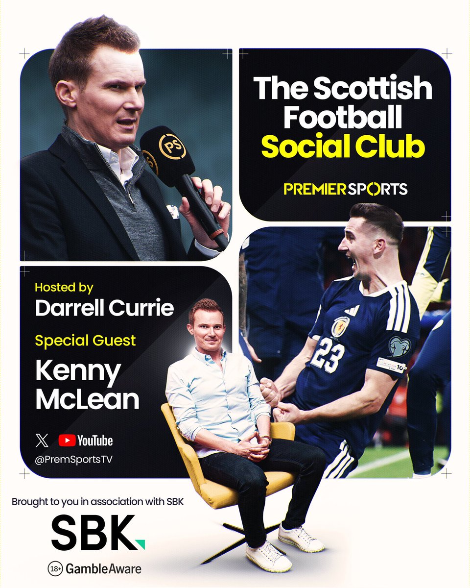 On tonight’s <a href="/PremSportsTV/">Premier Sports</a> ‘Social Club’ a Hampden hero joined us - McLean from the half way line - on that goal and so much more <a href="/kennymclean66/">Kenny McLean</a> 
Plus <a href="/4ladshadadream/">Four Lads Had A Dream</a> on Thelwell + Stewart’s exit.
And all the highlights and debate 👍👇

youtube.com/watch?v=lGOc3C…