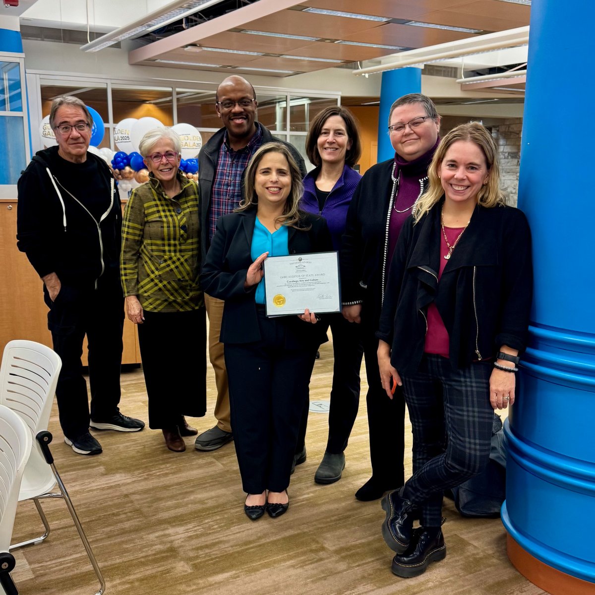 Cuyahoga Arts and Culture received the Auditor of State Award 🏆