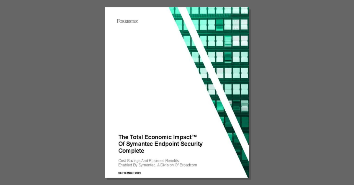 LouGuiga's tweet image. What if your endpoint security could deliver a 427% return on investment? 😯 That&apos;s exactly what Forrester found in their report on @Symantec Endpoint Security Complete. Download the full report to see more of their results. contentmx.com/b/page/page.ph…