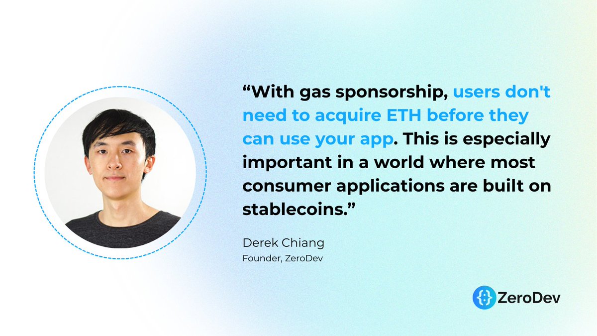 zerodev_app's tweet image. The future of adoption hinges on solving the trade-offs between Smart Account power and EOA simplicity.

This philosophy guides everything we build. The next generation of dApps requires infrastructure engineered for both maximum technical capability AND ultimate user simplicity.…