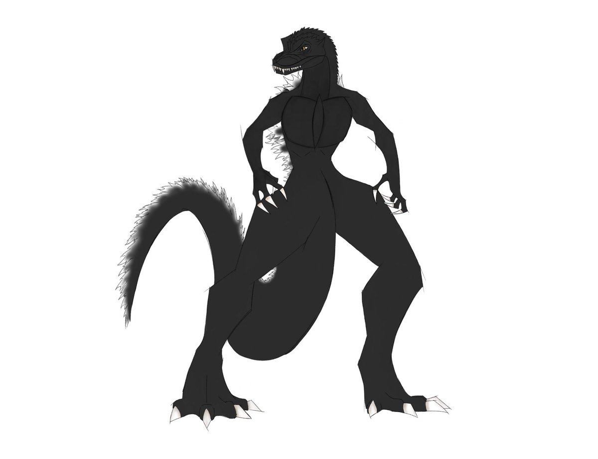 agonyzero's tweet image. Concept art for my fangoji
#Godzilla #fangoji