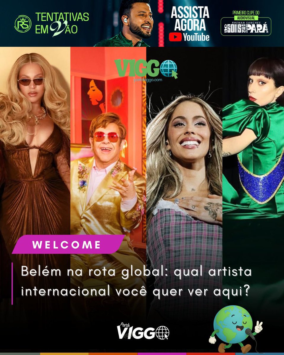 matheusviggo's tweet image. Belém na rota dos grandes shows! 🎤🌎
Agora que a capital paraense entrou de vez no circuito internacional, queremos saber: qual artista de fora do país você sonha em ver no palco por aqui? 👀✨

📷 Reprodução

🌐 ACESSE PORTALVIGGO.COM

#viggo #belem #show