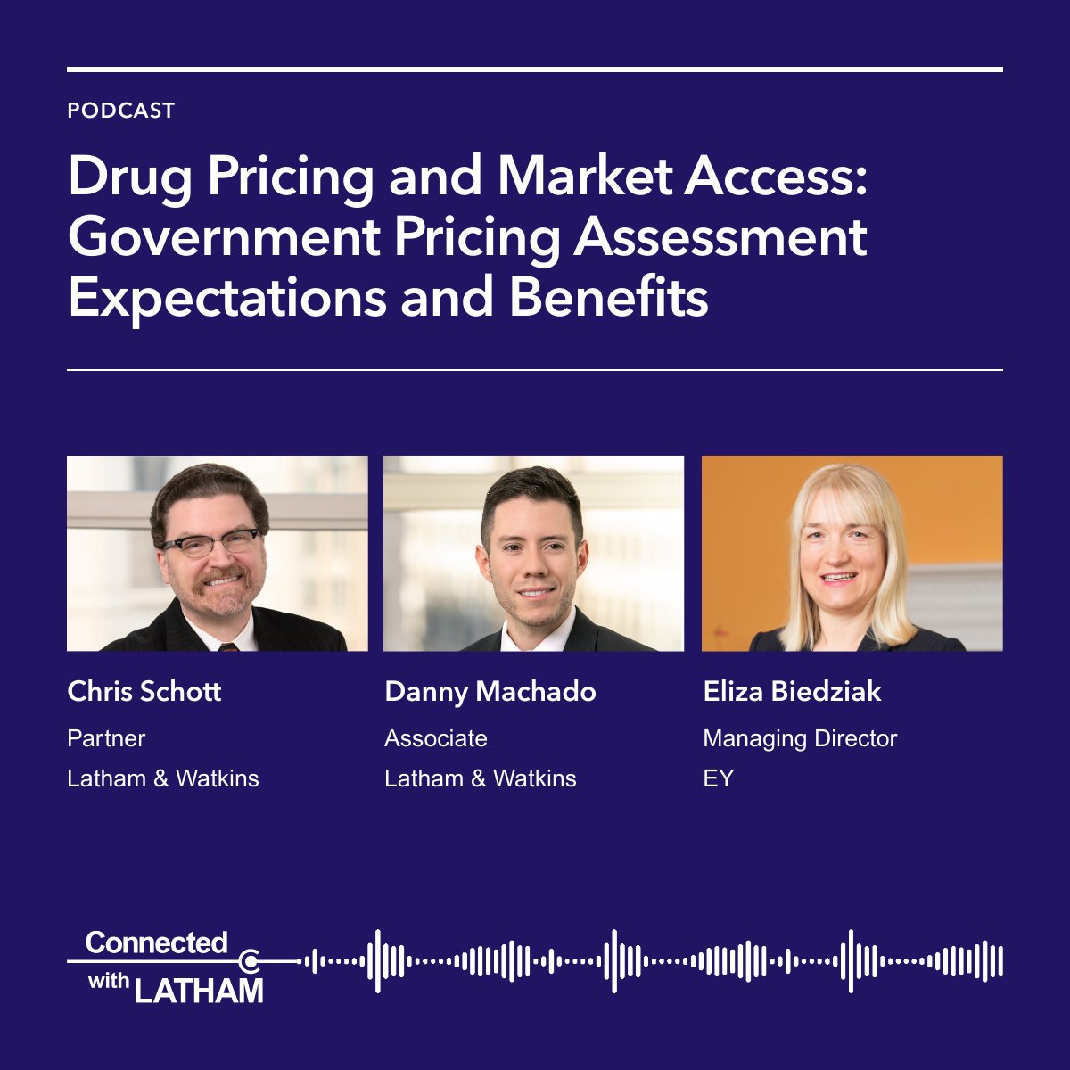 lathamwatkins's tweet image. We discuss what to expect from a government pricing assessment, the role assessments play in compliance, and how assessments can uncover strategic opportunities, in this #drugpricing Connected With Latham episode.
 
Apple lw.link/Q1HctE
Spotify lw.link/ps12vy