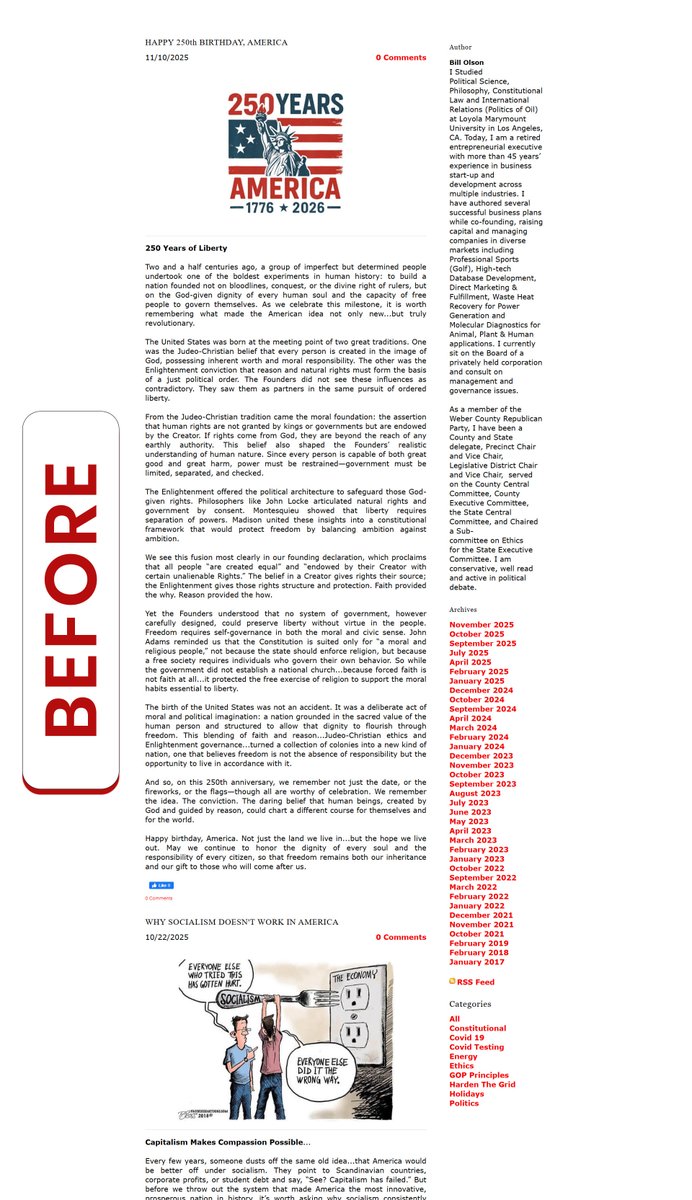 nekasahed's tweet image. No more long blog posts on a Website!

Redesigned a Weebly blog page for a cleaner, more modern UI! 🚀
Better spacing, improved hierarchy &amp;amp; a professional card layout.