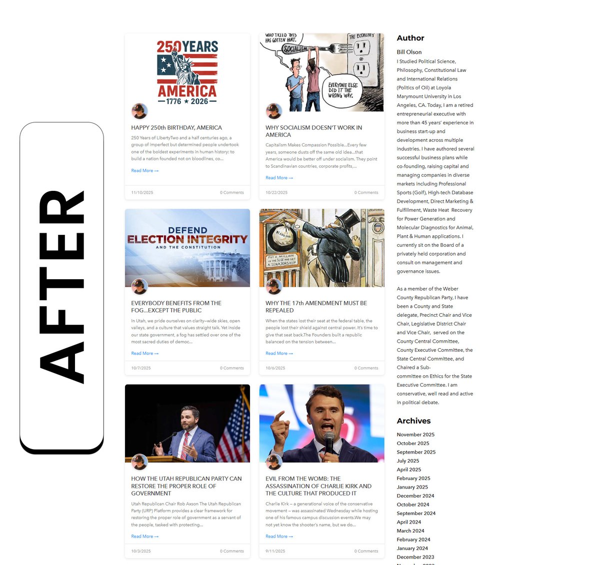 nekasahed's tweet image. No more long blog posts on a Website!

Redesigned a Weebly blog page for a cleaner, more modern UI! 🚀
Better spacing, improved hierarchy &amp;amp; a professional card layout.