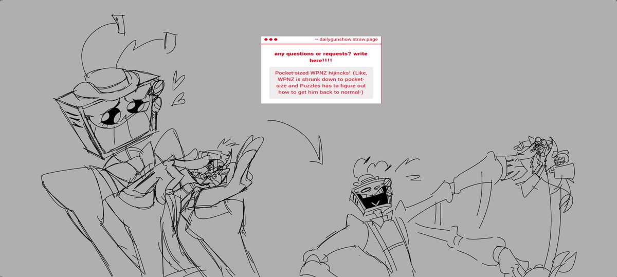 GunshowDaily's tweet image. day 15
strawpage request!!

#smg4