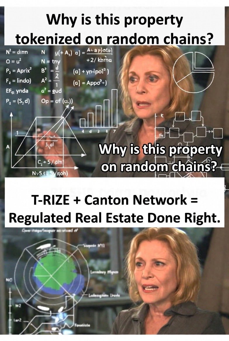 Real_Abdul0's tweet image. Trying to understand some tokenized real estate out there…

Then you see T-RIZE using Canton and everything finally makes sense.

➡️ Follow @trize_io for real institutional-grade insights.

#TRizer | $RIZE | @CantonNetwork