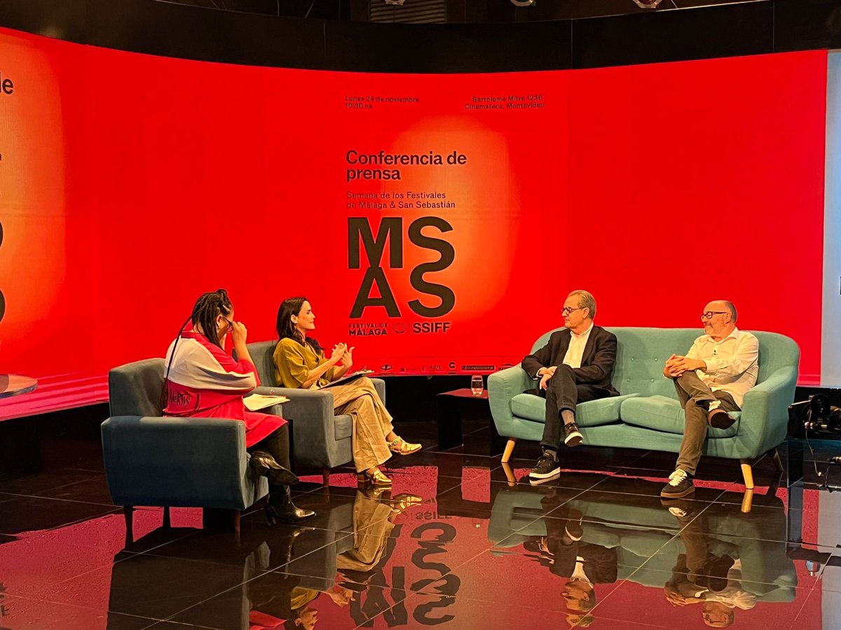festivalmalaga's tweet image. 🇺🇾🎬Ahora en directo en @miramontevideo, nuestro director presenta MASS, la Semana de los Festivales de Málaga &amp;amp; San Sebastián en Montevideo y Buenos Aires