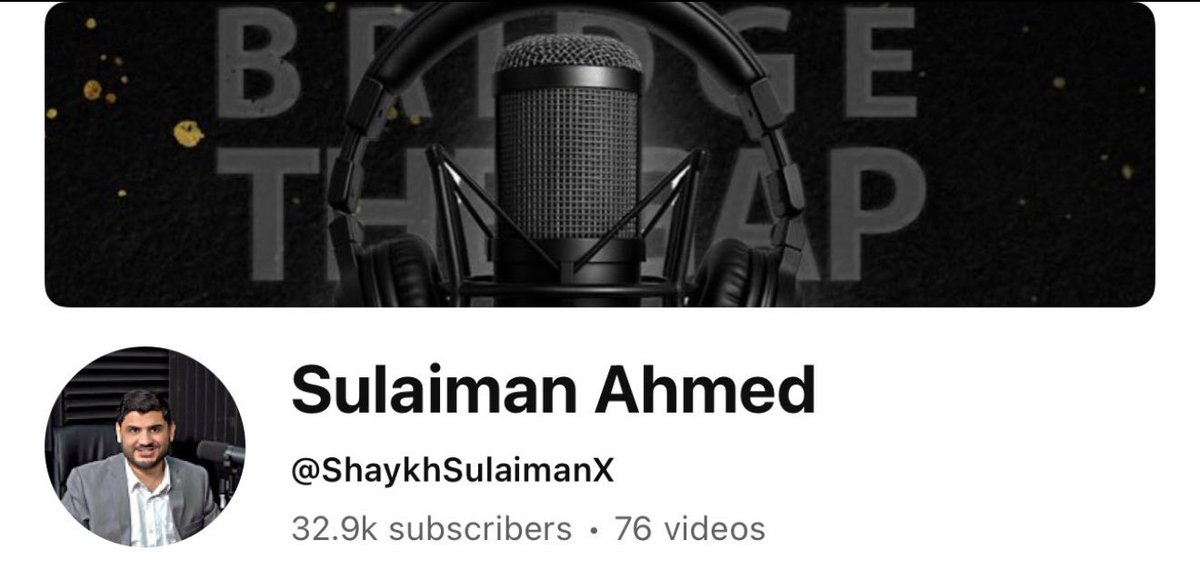 ShaykhSulaiman's tweet image. FOLLOW MY YOUTUBE CHANNEL

We have been shadowbanned on X. We are posting content on other social media’s

The Zionists are trying to cancel us.

Join:
youtube.com/@shaykhsulaima…