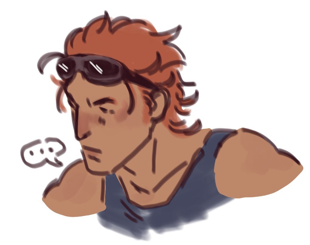 Hwoarang doodle I dont really go to Tekken but I love this guy